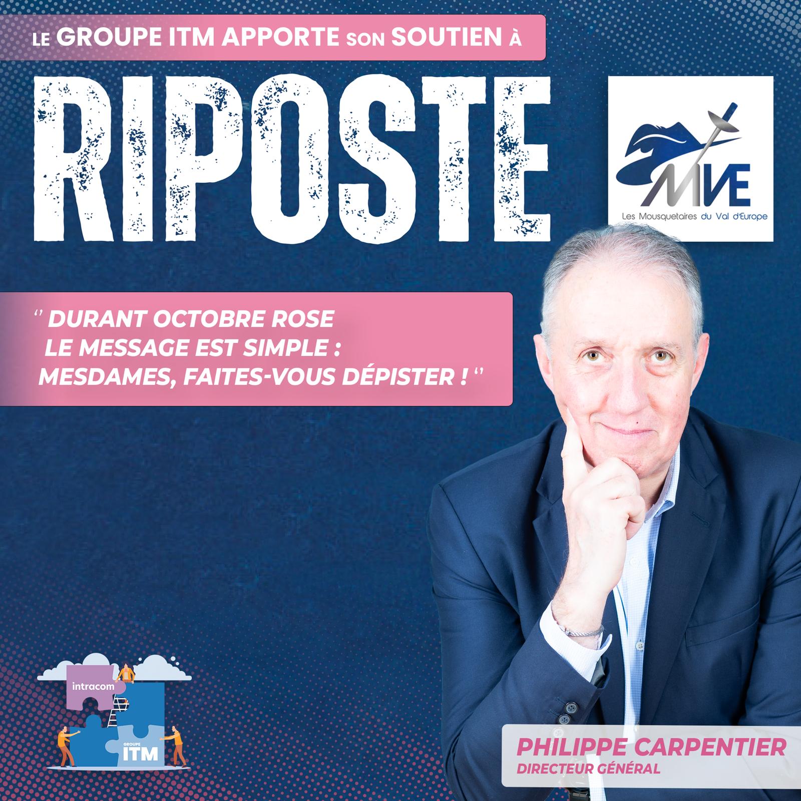 Soutien RIPOSTE groupe ITM Soutien RIPOSTE groupe ITM