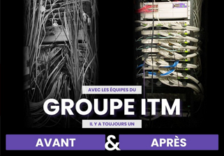 cablage informatique nettoyage baie