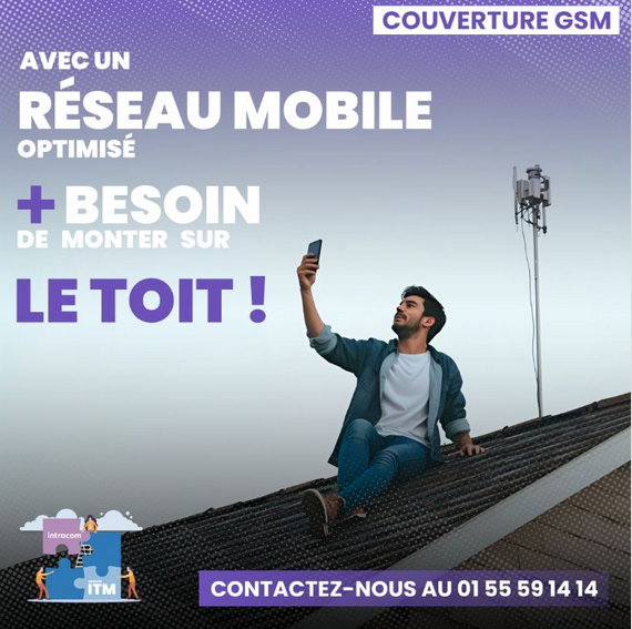 Couverture gsm réseau mobile